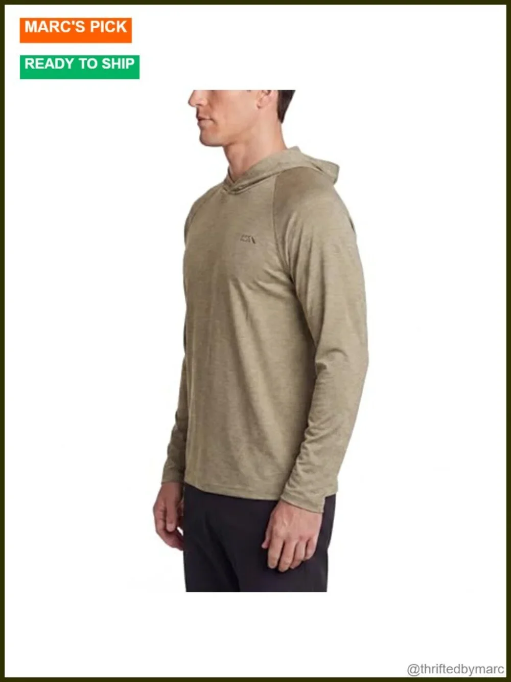 N/A men’s hooded